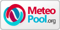 Meteopool-Logo, mit Text, transparenter Hintergrund, 120x60, helle Version