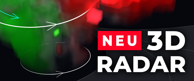 NEU: 3D WetterRadar bei Meteopool - jetzt im Early Access