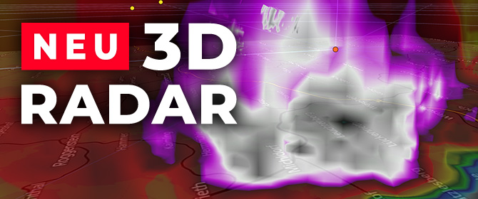 NEU: 3D WetterRadar bei Meteopool - jetzt im Early Access