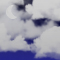 Weather graphics for night time, for cloudage 6/8, heavily cloudy