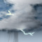 Weather graphics for daytime, for ww-Code 13 (Lightning visible, no thunder heard )