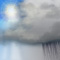 Weather graphics for daytime, for ww-Code 21 (Rain (not freezing), not falling as showers)