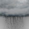 Wettergrafik für Tag/tagsüber für ww-Code 59 (Mäßiger/Starker Regen und Sprühregen)